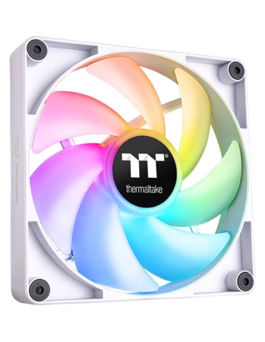 VENTILADOR CAJA THERMALTAKE CT140 ARGB 2XVENT 140MM BLANCO