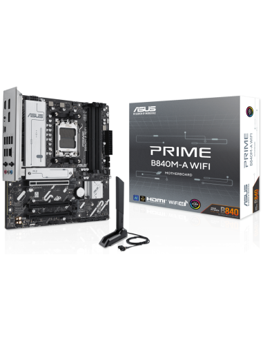 PLACA BASE ASUS PRIME B840 M-A WIFI M-ATX AM5 DDR5