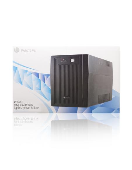 SAI NGS FORTRESS 2000 V2 OFF LINE UPS 900W AVR SCHUKO PLUG X 4