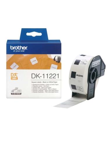 ETIQUETAS BROTHER DE DIRECCION 23x23mm (1000 Und) (DK11221)