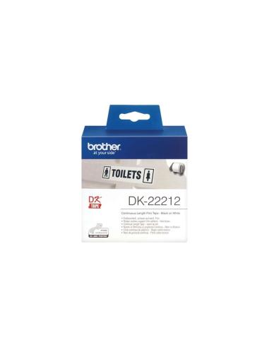 CINTA PELICULA CONTINUA BROTHER BLANCA 62mm 15,24M (DK22212)