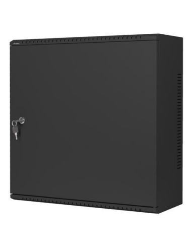 ARMARIO LANBERG MURAL RACK 19" 6U+3U/540X200 BAJO PERFIL NEGRO ENSAMBLADO