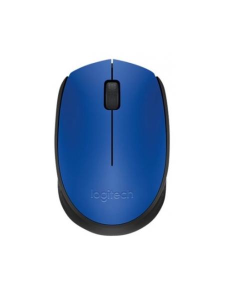 RATON LOGITECH M171 INALAMBRICO AZUL / 910-004640