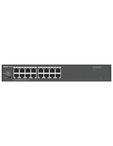 SWITCH RUIJIE RG-ES116G-L 16 PUERTOS GIGABIT METAL HOUSING