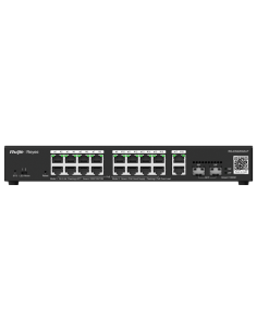 SWITCH RUIJIE RG-ES220GS-P 20 PUERTOS GIGABIT POE 16 POE2 2RJ45