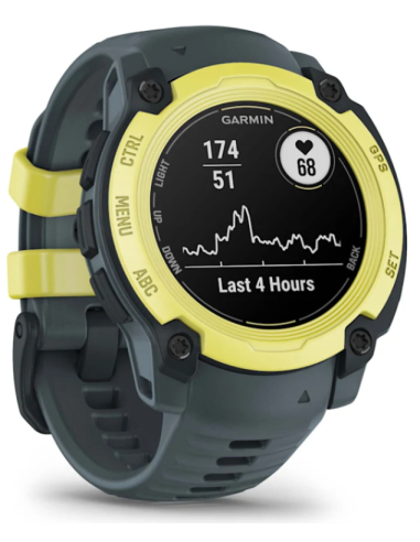 SMARTWATCH GARMIN INSTIN E 40MM AMARILLO SILICONA AZUL