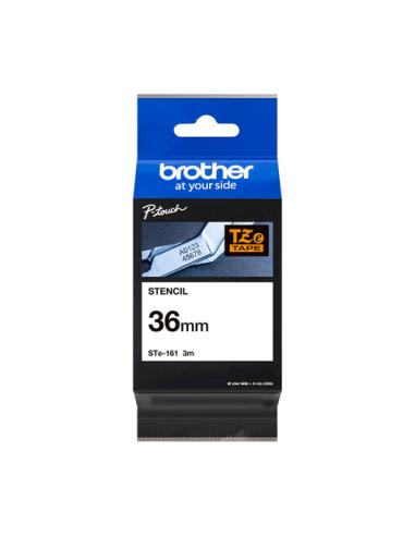 CINTA BROTHER P-TOUCH PLANTILLAS (REUTILIZABLE HASTA 50 VECES) 36mm / 8M / STE-161