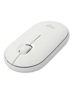 RATON LOGITECH PEBBLE M350 INALAMBRICO BLANCO / 910-005716