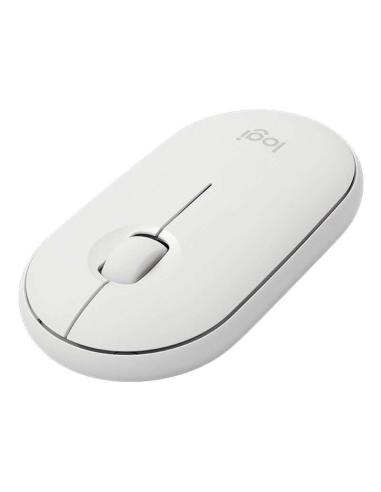 RATON LOGITECH PEBBLE M350 INALAMBRICO BLANCO / 910-005716