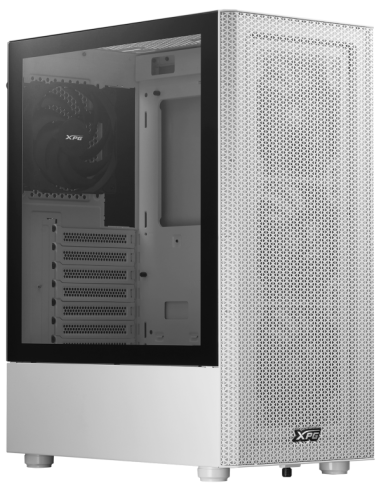 CAJA GAMING XPG MINI-ATX 4X120MM VENT WH SIN PSU