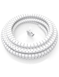 ORGANIZADOR CABLE AISENS EN ESPIRAL 25MM BLANCO 3.0M