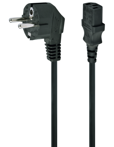 CABLE ALIMENTACION GEMBIRD SCHUKO C13 1M