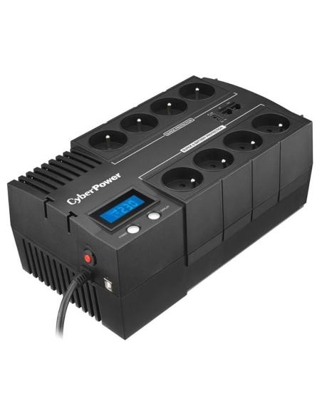 SAI CYBERPOWER 700 700420 VAW LINE INTERACTIVE AVR 8XSCHUKO LCD BR700ELCD