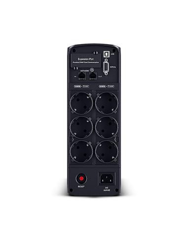 SAI CYBERPOWER 1600 16001000 VAW LINE INTERACTIVE AVR 6XSCHUKO LCD CP1600EPFLCD