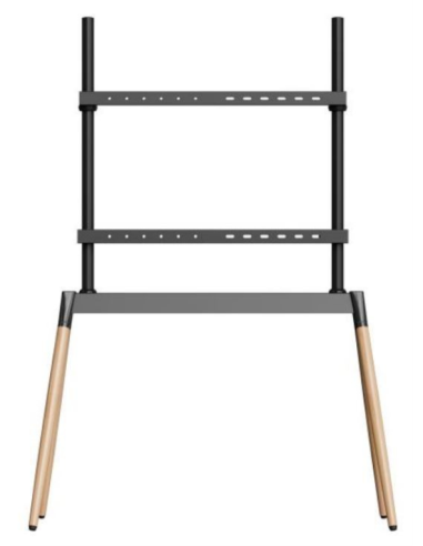 SOPORTE DE SUELO GEMBIRD PARA TV 55" - 86" NEGRO/MADERA