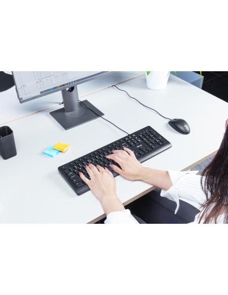 TECLADO TRUST USB TK-150 SILENCIOSO NEGRO 23982