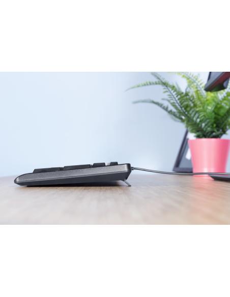 TECLADO TRUST USB TK-150 SILENCIOSO NEGRO 23982