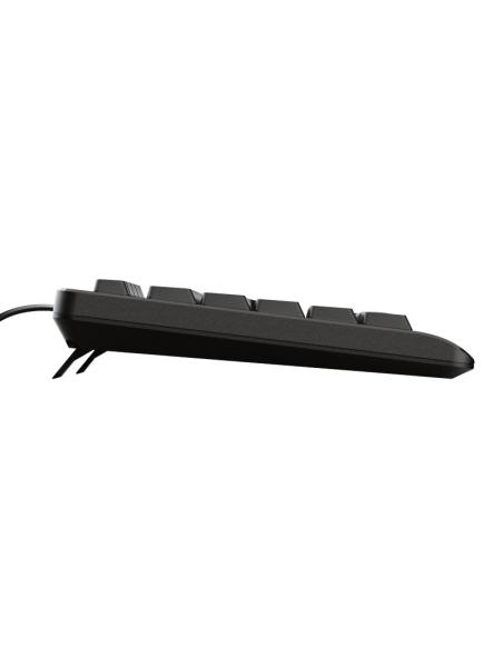 TECLADO TRUST USB TK-150 SILENCIOSO NEGRO 23982