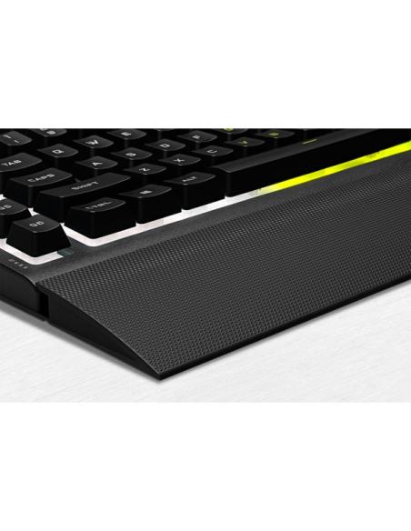 TECLADO CORSAIR USB K55 RGB PRO GAMING REPOSAMUNECA EXTRAIBLE