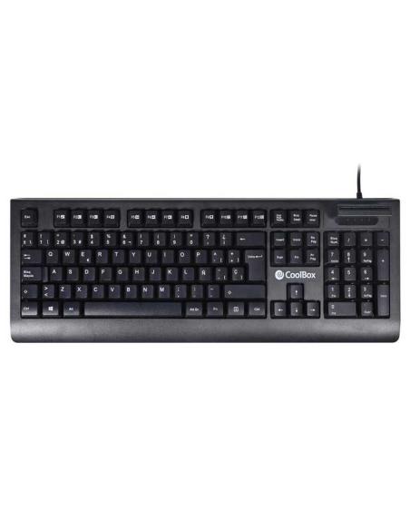 TECLADO COOLBOX USB CON LECTOR DNIE COO-TEC04DNI