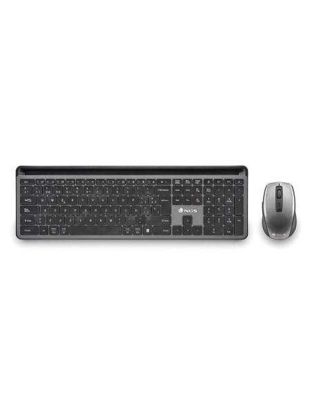 TECLADO NGS RATON ECLIPSE KIT INALAMBRICO MULTIMODO RECARGABLE USB-C