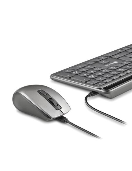 TECLADO NGS RATON ECLIPSE KIT INALAMBRICO MULTIMODO RECARGABLE USB-C