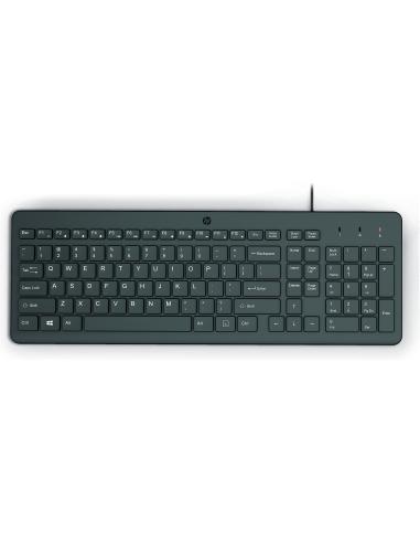 TECLADO HP 150 USB-A NEGRO 664R5AA