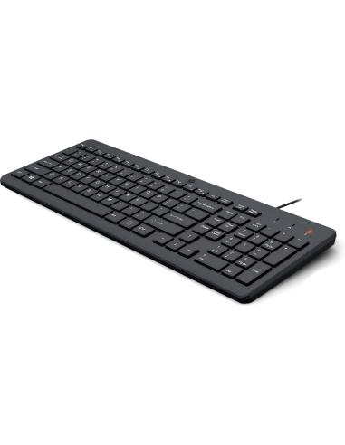 TECLADO HP 150 USB-A NEGRO 664R5AA