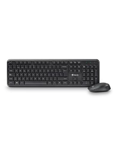 TECLADO NGS RATON HARMONY KIT INALAMBRICO MULTIMEDIA SILENCIOSO