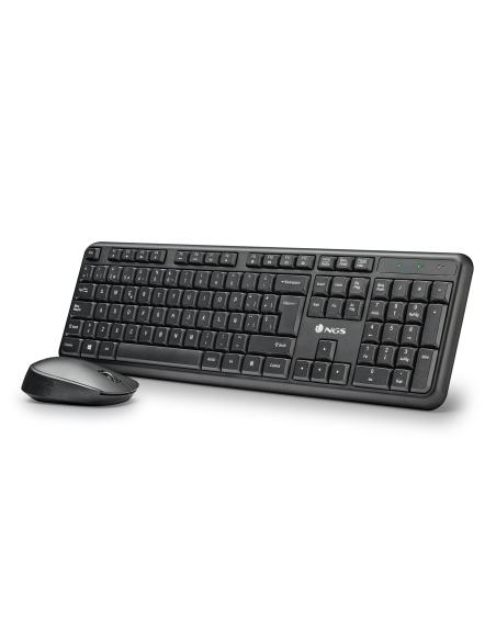 TECLADO NGS RATON HARMONY KIT INALAMBRICO MULTIMEDIA SILENCIOSO