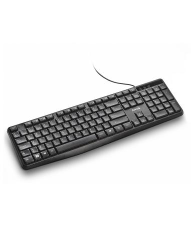 TECLADO NGS FUNKY V4 USB 12 TECLAS MULTIMEDIA NEGRO