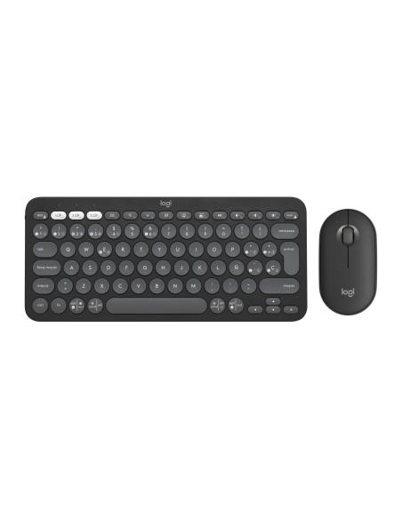 TECLADO LOGITECH INALAMBRICO KIT TR PEBBLE 2 COMBO BT 920-012227