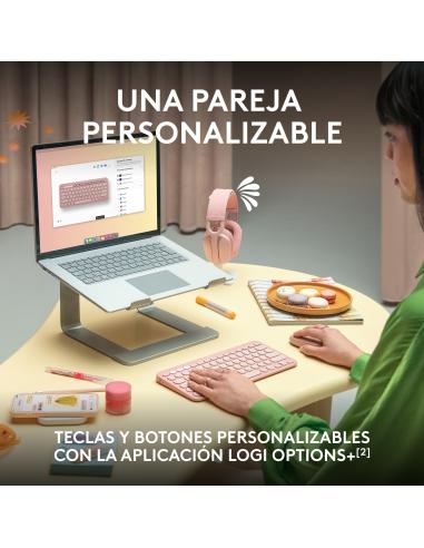 TECLADO LOGITECH INALAMBRICO KIT TR PEBBLE 2 COMBO BT 920-012227