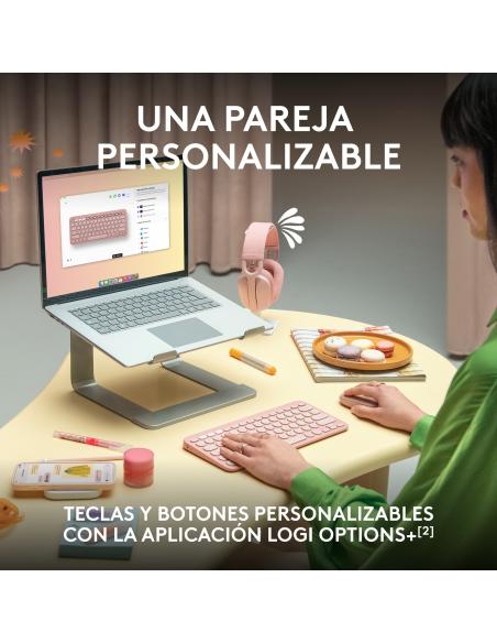TECLADO LOGITECH INALAMBRICO KIT TR PEBBLE 2 COMBO BT 920-012227
