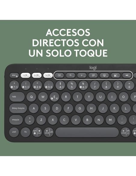 TECLADO LOGITECH INALAMBRICO KIT TR PEBBLE 2 COMBO BT 920-012227