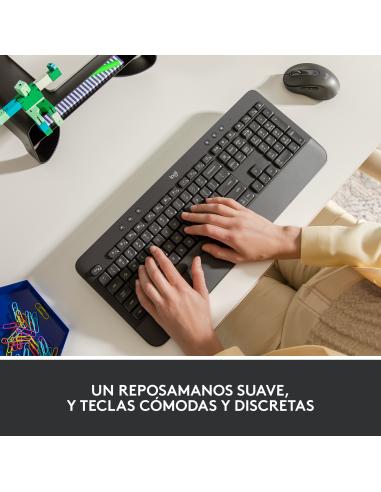 TECLADO LOGITECH INALAMBRICO SIGNATURE K650 BT 5.1 GRAFITO ESPANOL 920-010917