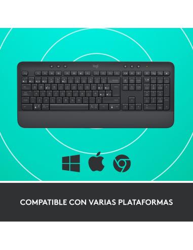 TECLADO LOGITECH INALAMBRICO SIGNATURE K650 BT 5.1 GRAFITO ESPANOL 920-010917