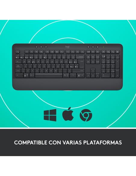 TECLADO LOGITECH INALAMBRICO SIGNATURE K650 BT 5.1 GRAFITO ESPANOL 920-010917