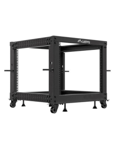 ARMARIO LANBERG ABIERTO RACK 19" 9U 600X600 AJUSTABLE HASTA 1100 NEGRO