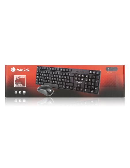 TECLADO NGS RATON EUPHORIA KIT INALAMBRICO