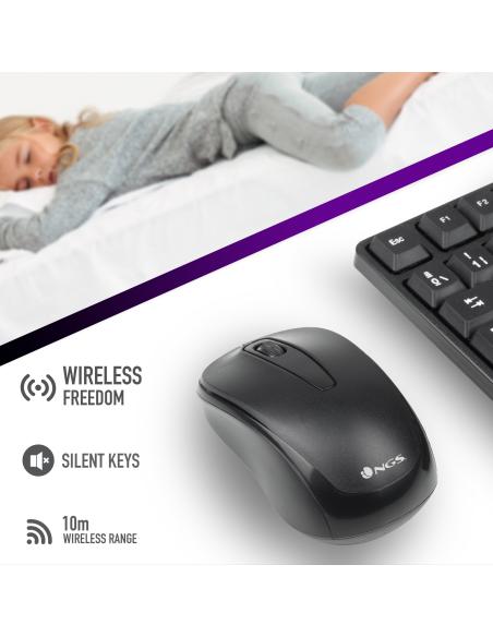 TECLADO NGS RATON EUPHORIA KIT INALAMBRICO