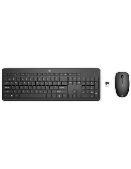 TECLADO HP RATON 235 INALAMBRICO NEGRO 1Y4D0UT