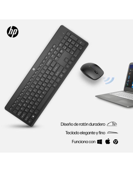 TECLADO HP RATON 230 INALAMBRICO BLANCO 3L1F0AA