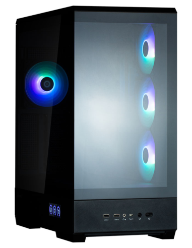 CAJA ZALMAN P50 DS ATX 4 XVENT 120MM ARGB 2XUSB 3.0 NEGRO S/N FUENTE