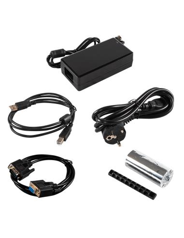 IMPRESORA TICKET POS3 TERMICA UNYKACH USBSERIERED CON CABLE NEGRA UK56007