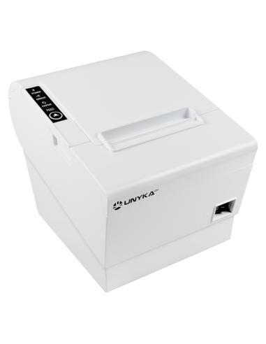 IMPRESORA TICKET UNYKA USB WHITE INTERFACES: USB RJ12 RJ11 Y LAN UK56009W
