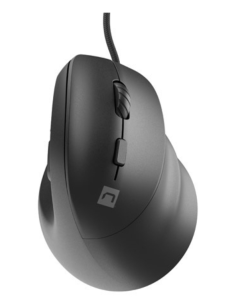RATON NATEC CRAKE 2 PRO VERTICAL DIESTRO 12.800 DPI OPTICO NEGRO USB