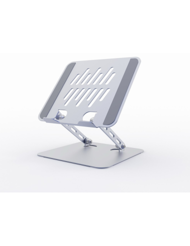 SOPORTE ELEVADOR PLEGABLE PARA PORTATIL GRIS ESPACIAL