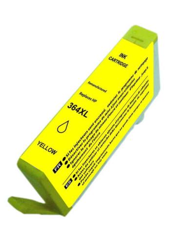 TINTA GENERICA HP Nº364XL AMARILLO PHOTOSMART PREMIUM W FAX AIO (CB325EE-CP)