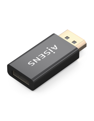 CONVERSOR AISENS DISPLAYPORT A HDMI 4K@60HZ DP/M-HDMI/H NEGRO